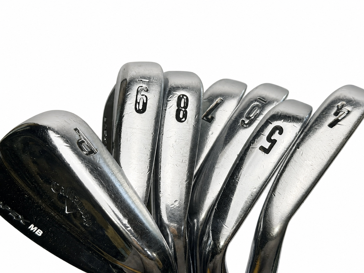 2018 Callaway Apex MB 4-PW Project X 6.5 iron set - image 2