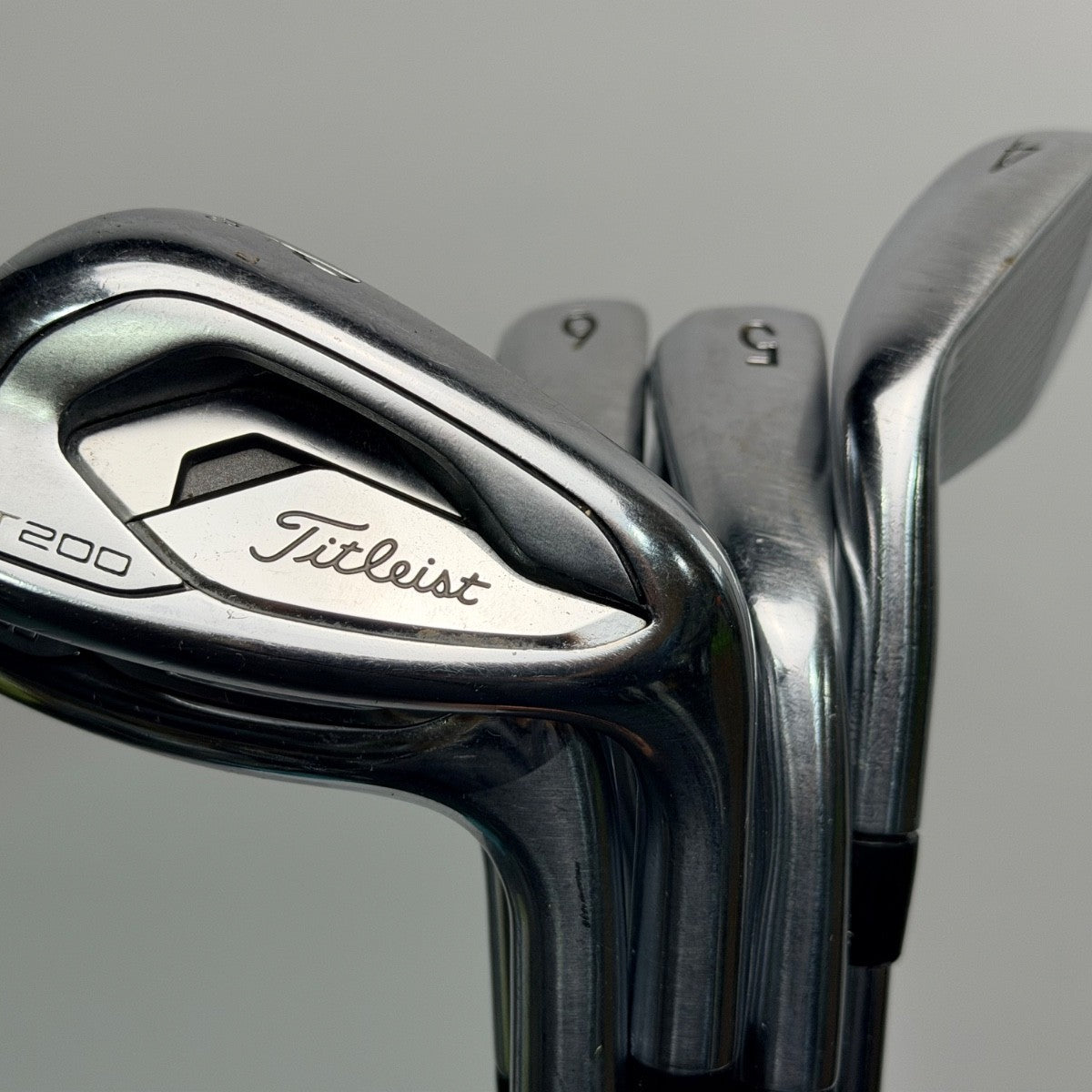 Titleist T200 Iron Set 4-PW AMT Black S300 Stiff Flex1