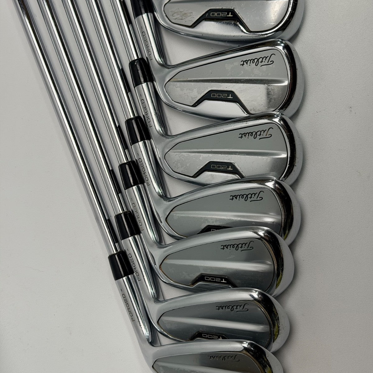 Titleist T200 Iron Set 5-GW AMT Black S300 Stiff Steel3