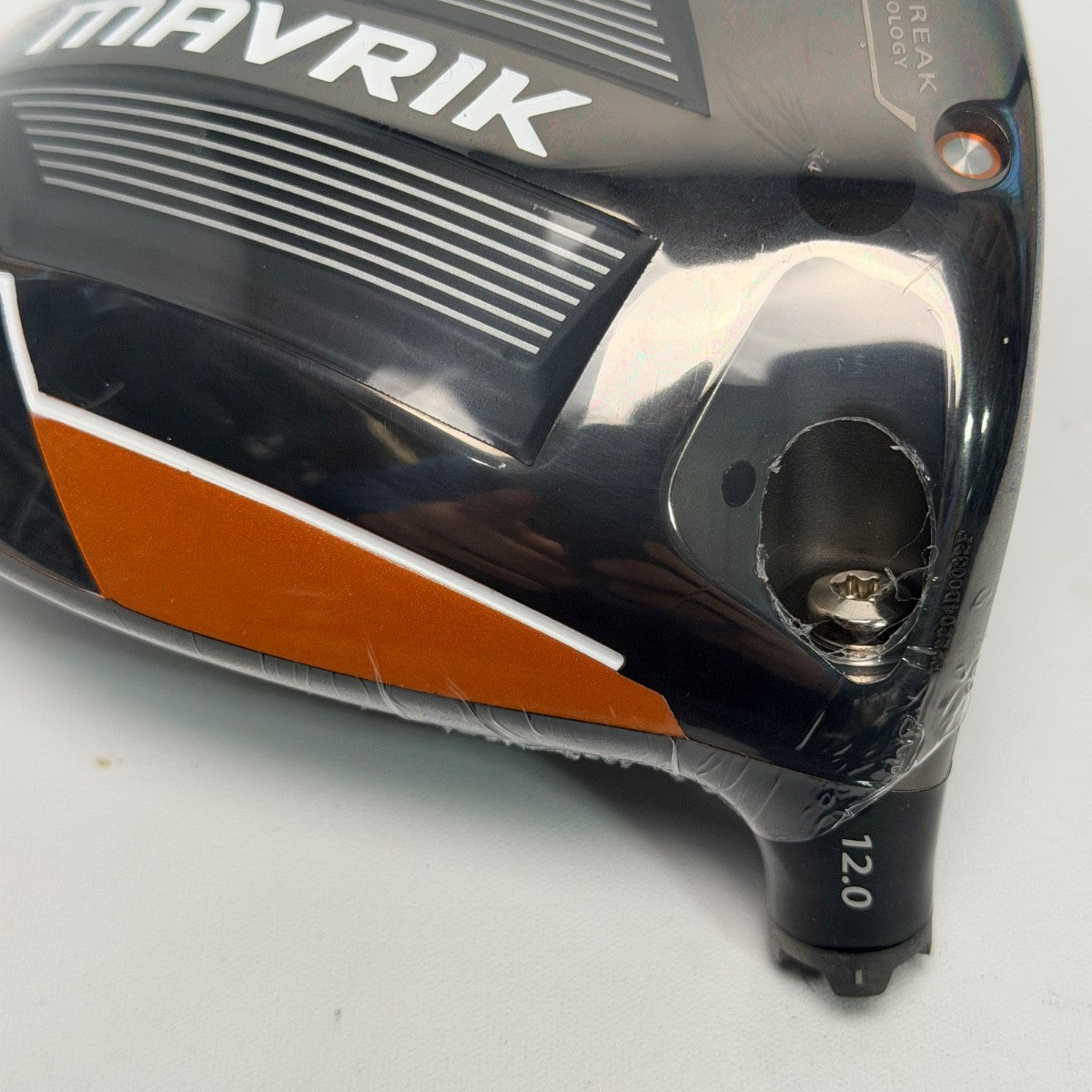 Callaway NEW Mavrik 12° Driver Head Only High Launch Adjustable with Head Cover3