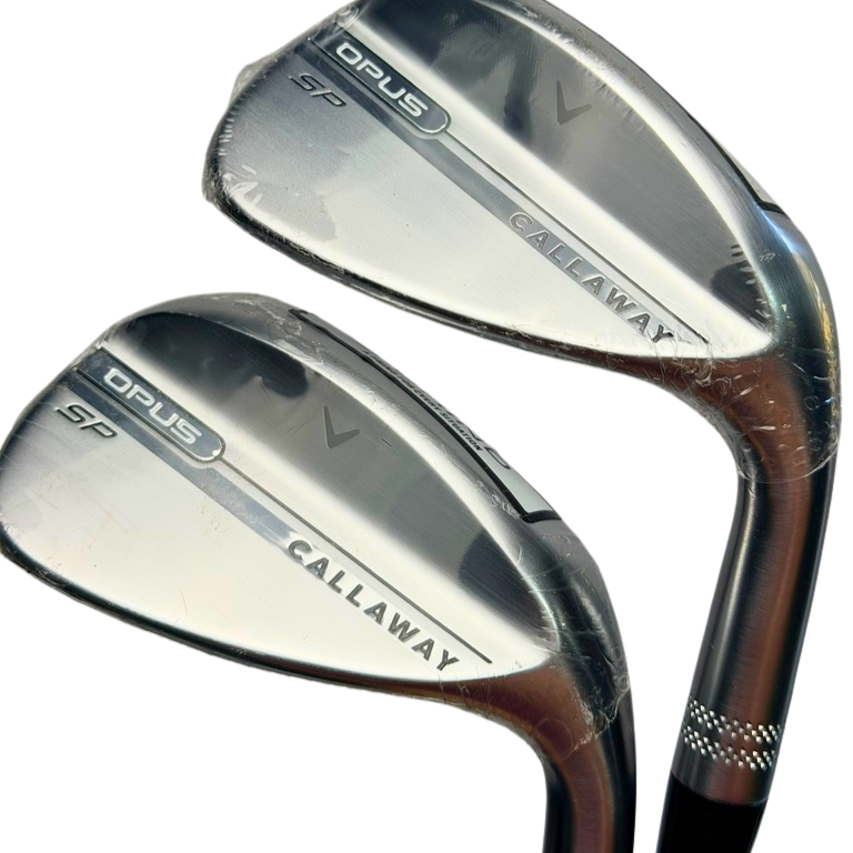 Callaway NEW Opus SP Brushed Chrome 50° 54° Wedge Set W Grind Bounce DG S2000