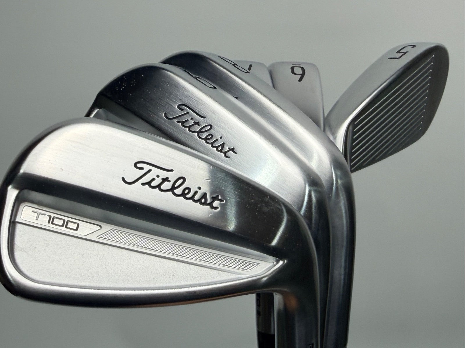 Titleist 2023 T100 Iron Set 5-PW Dynamic Gold 120 S300 Stiff1
