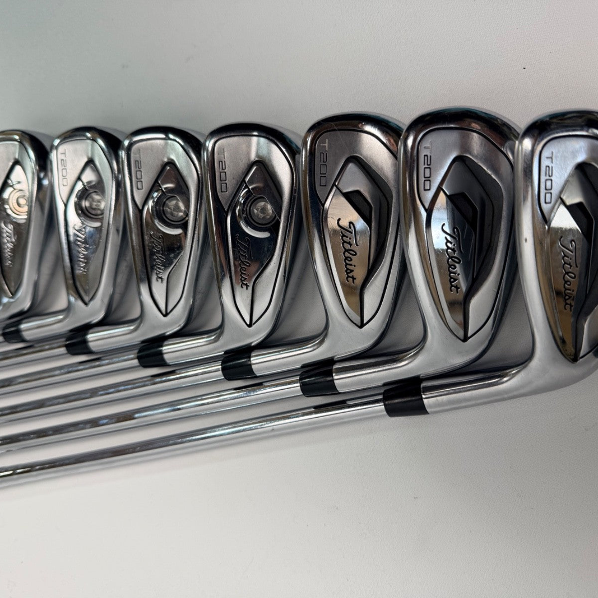 Titleist T200 Iron Set 4-PW AMT Black S300 Stiff Flex4