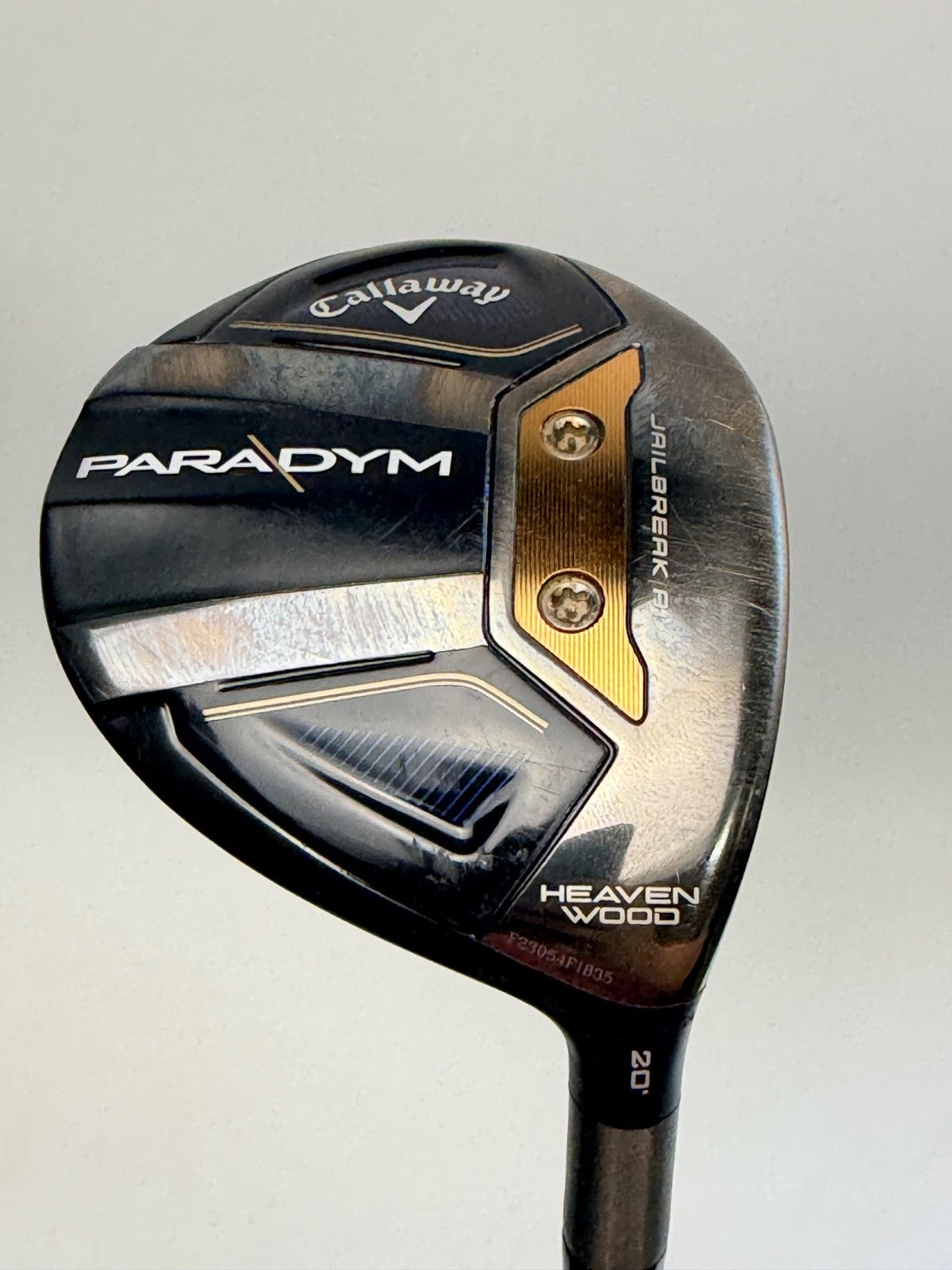 Callaway Paradym Heavenwood 7 Wood 20° HZRDUS Silver 50g Stiff Flex1