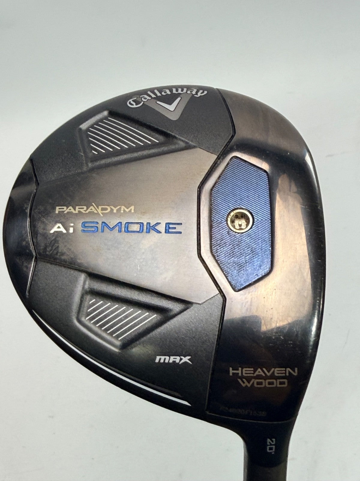 Callaway Paradym Ai Smoke Heavenwood 20° Ascent Blue 50 Senior Flex 43"1