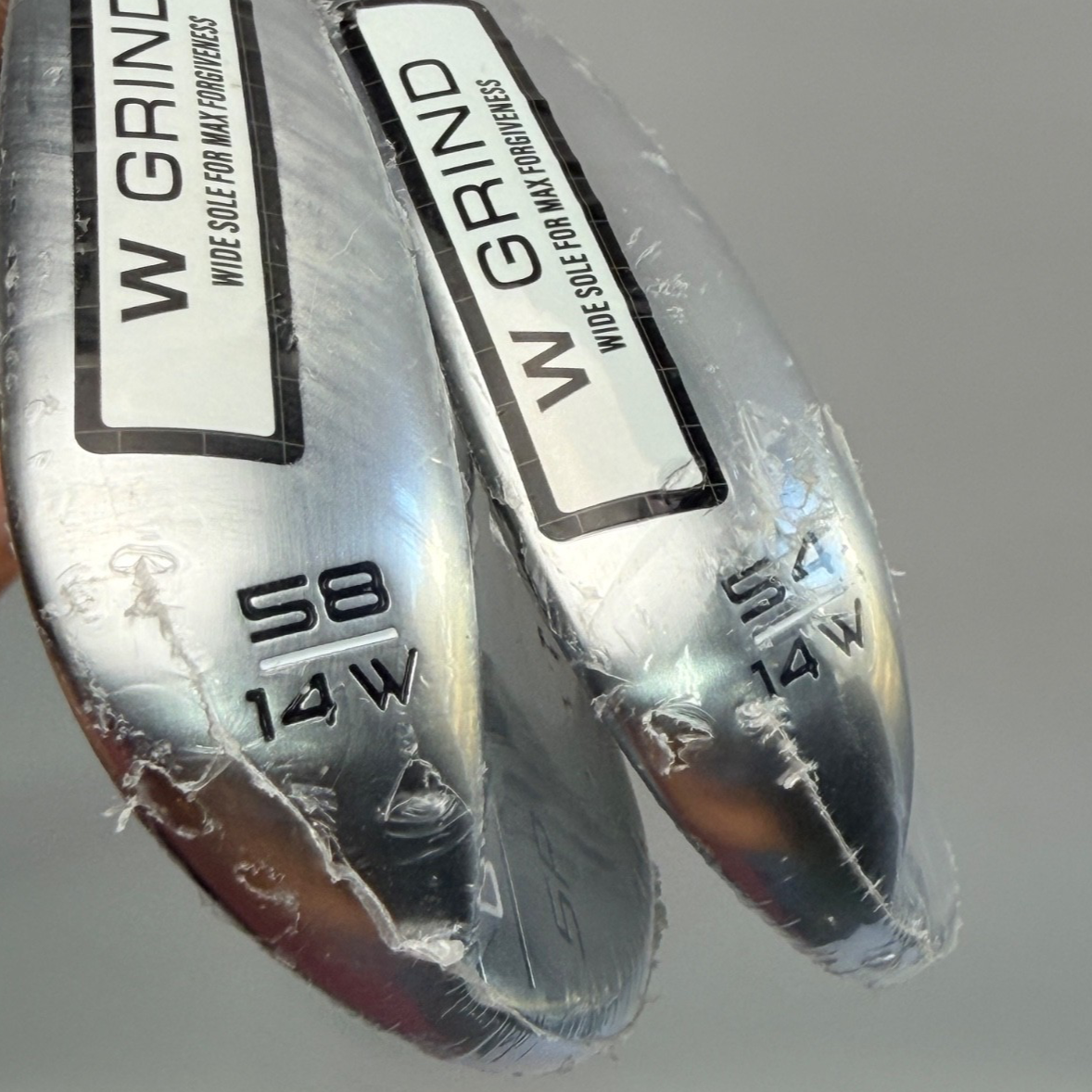 Callaway NEW Opus SP Brushed Chrome 54° 58° Wedge Set W Grind Bounce DG S2003