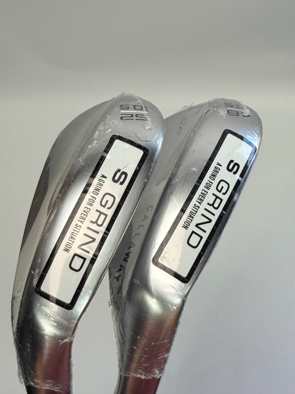 Callaway NEW Opus SP Brushed Chrome 48° 52° Wedge Set S Grind 10° Bounce DG S2002