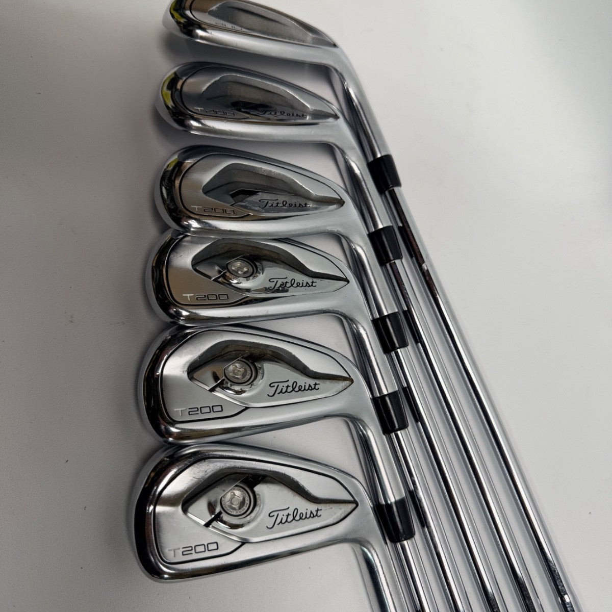 Titleist T200 Iron Set 5-PW AMT Black S300 Stiff Steel5
