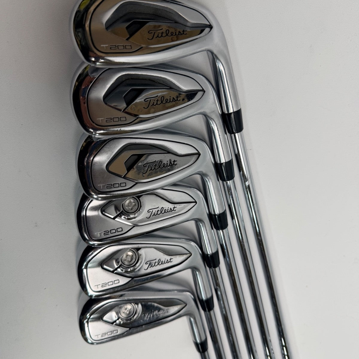 Titleist T200 Iron Set 5-PW AMT Black S300 Stiff Steel4