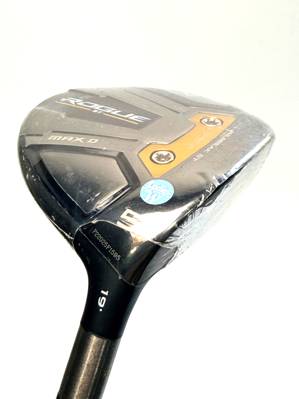 Callaway New Rogue ST Max D 5 Wood 19° Cypher Black 40g Ladies Flex0