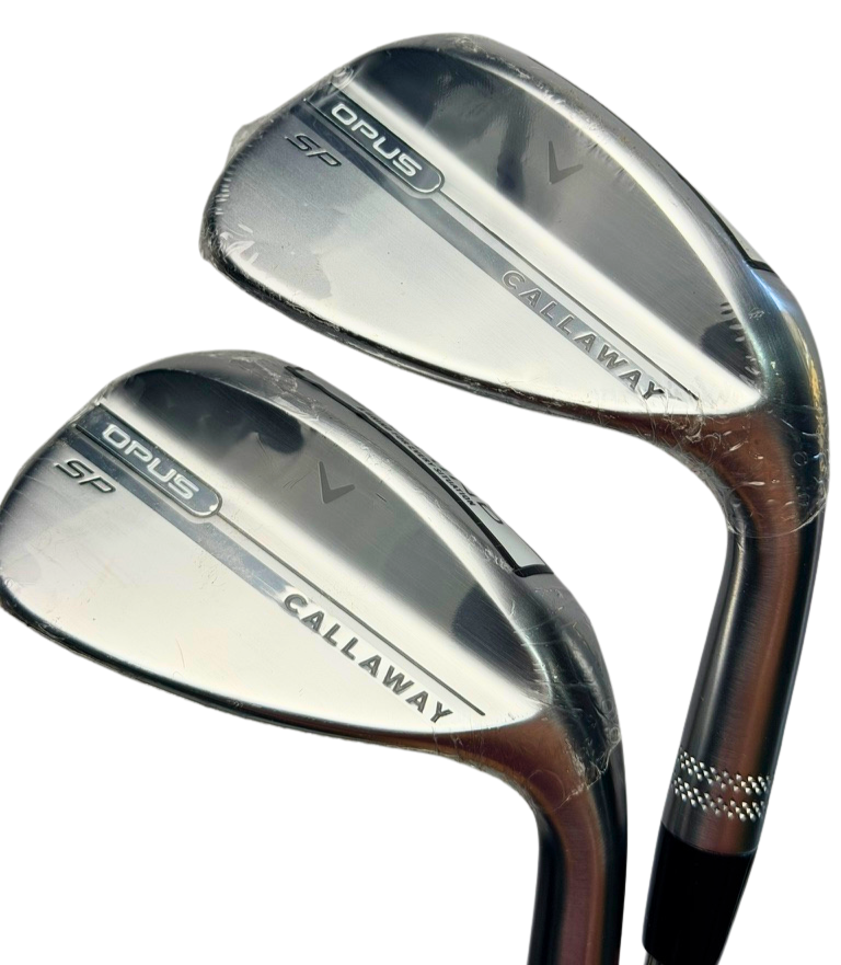 Callaway NEW Opus SP Brushed Chrome 48° 52° Wedge Set S Grind 10° Bounce DG S2000