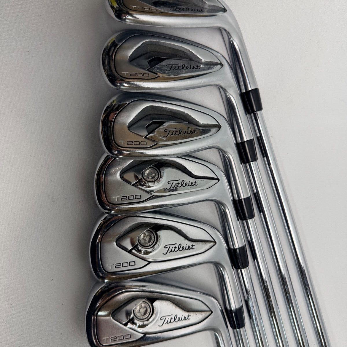 Titleist T200 Iron Set 5-PW AMT Black S300 Stiff Steel3