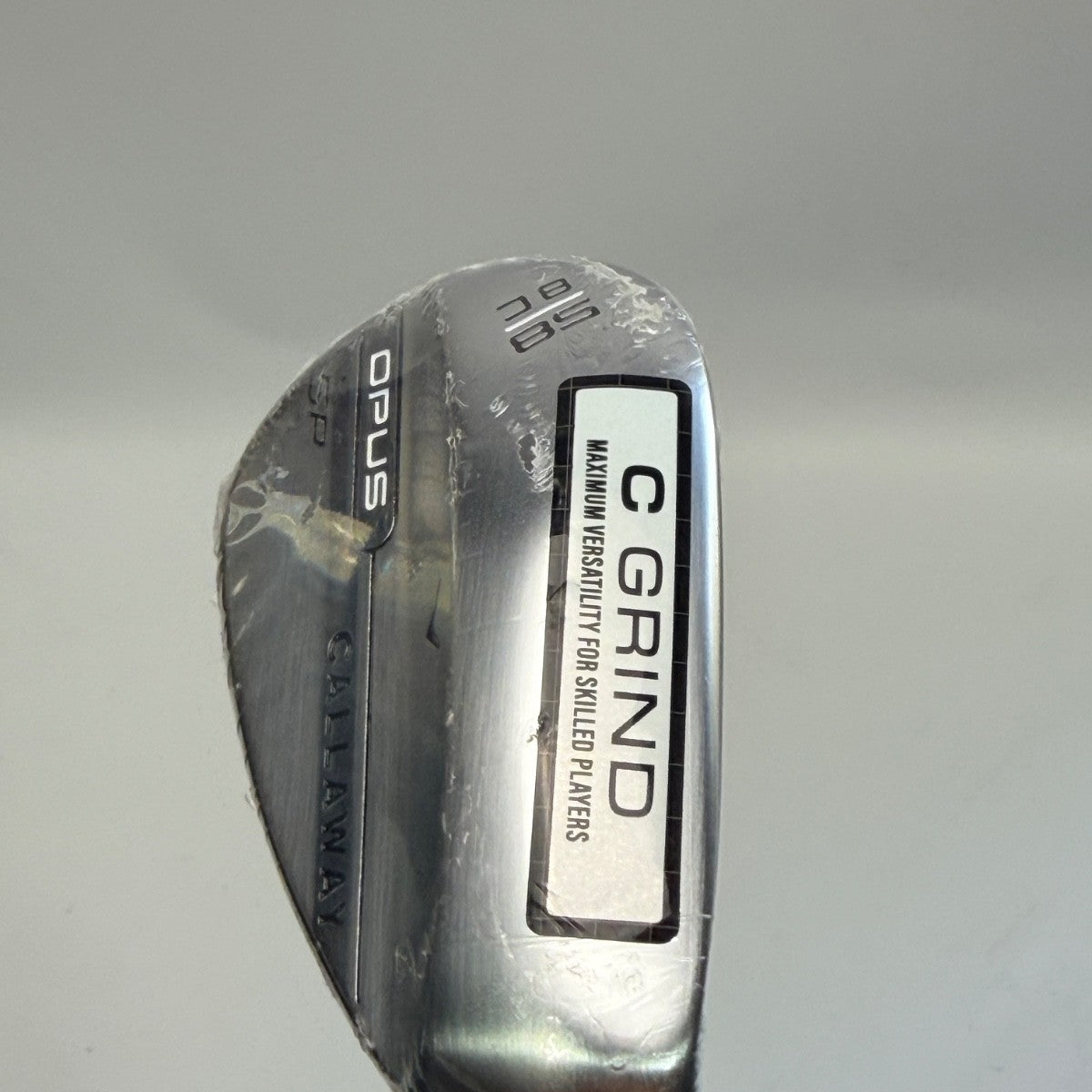 Callaway NEW Opus SP 58° Lob Wedge Brushed Chrome C Grind 8° DG S2002