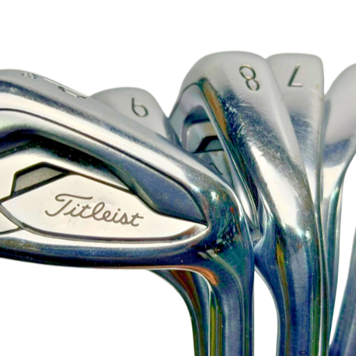 Titleist T200 Iron Set 5-PW AMT Black S300 Stiff Steel0