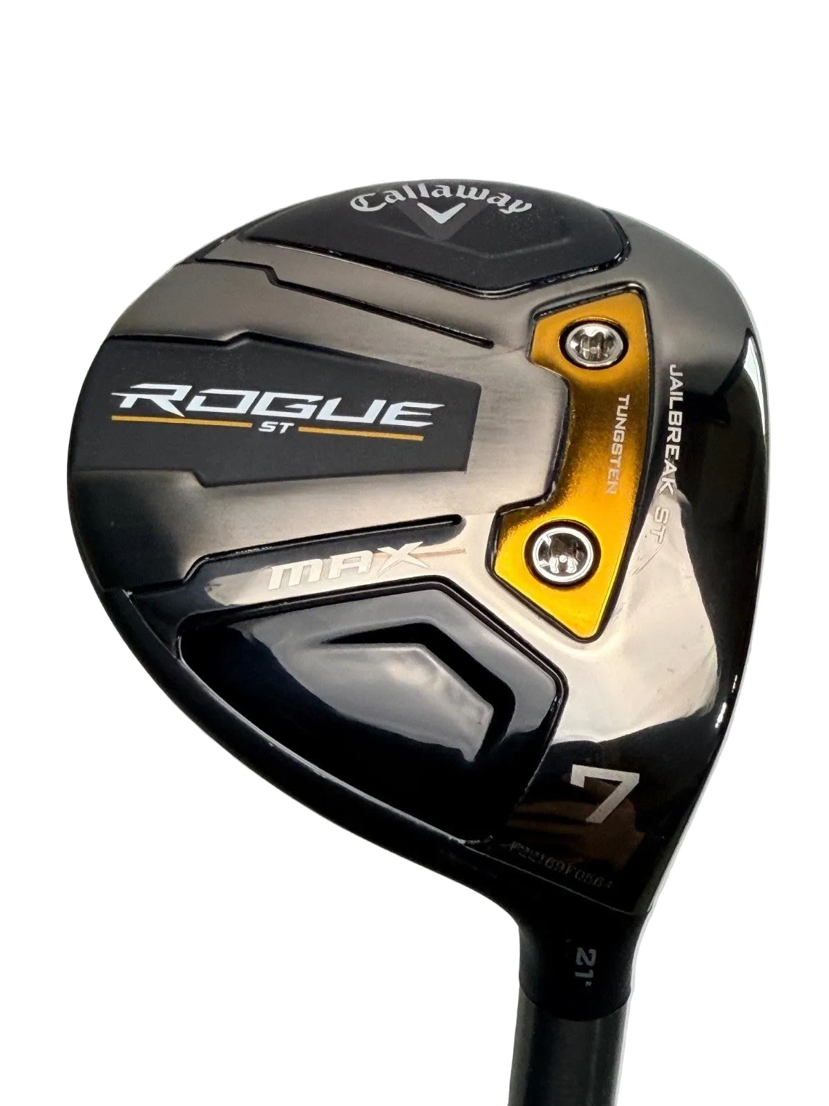 Callaway Rogue ST Max 7 Wood 21° Cypher Black 40g Senior Flex 42"1