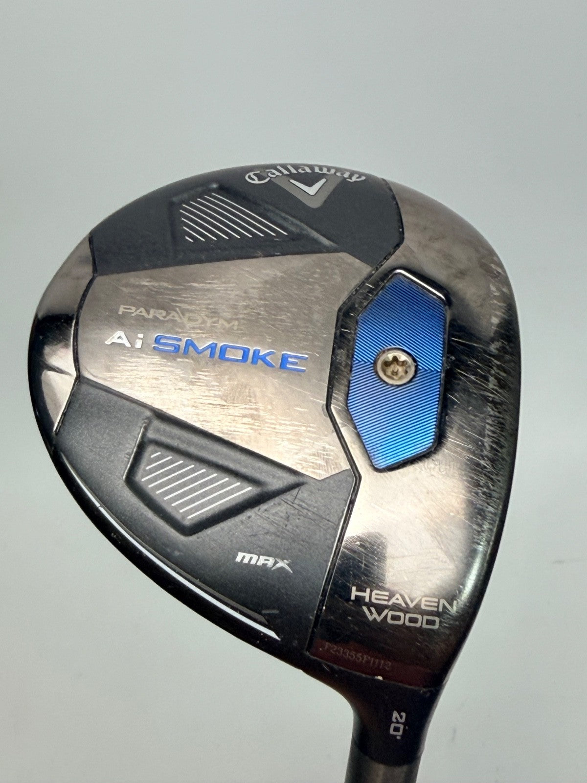 Callaway Ai Smoke Max Heavenwood 20° Cypher Black 50g Regular Fairway Wood1