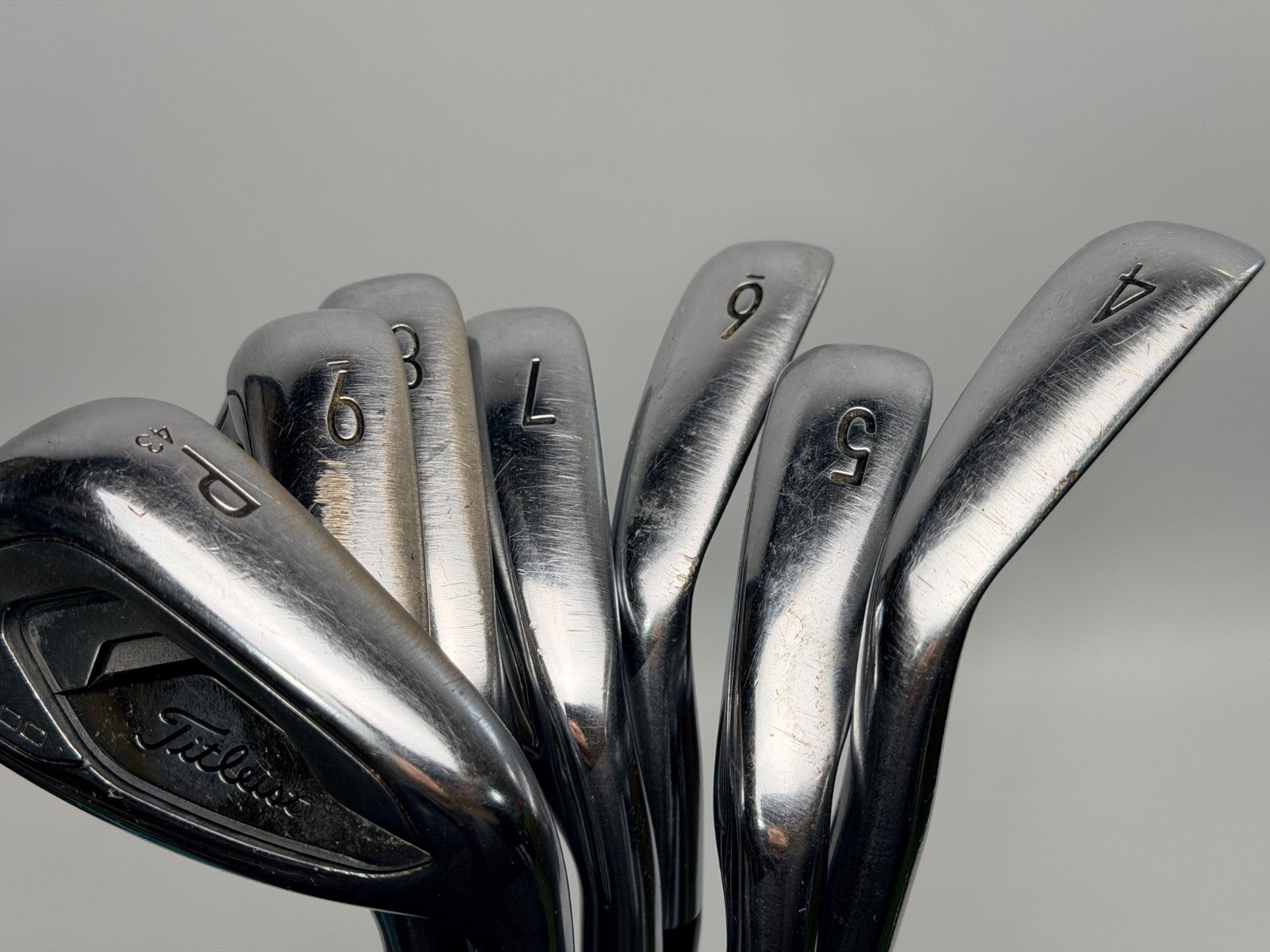 Titleist T200 Iron Set 4-PW AMT Black S300 Stiff Flex2