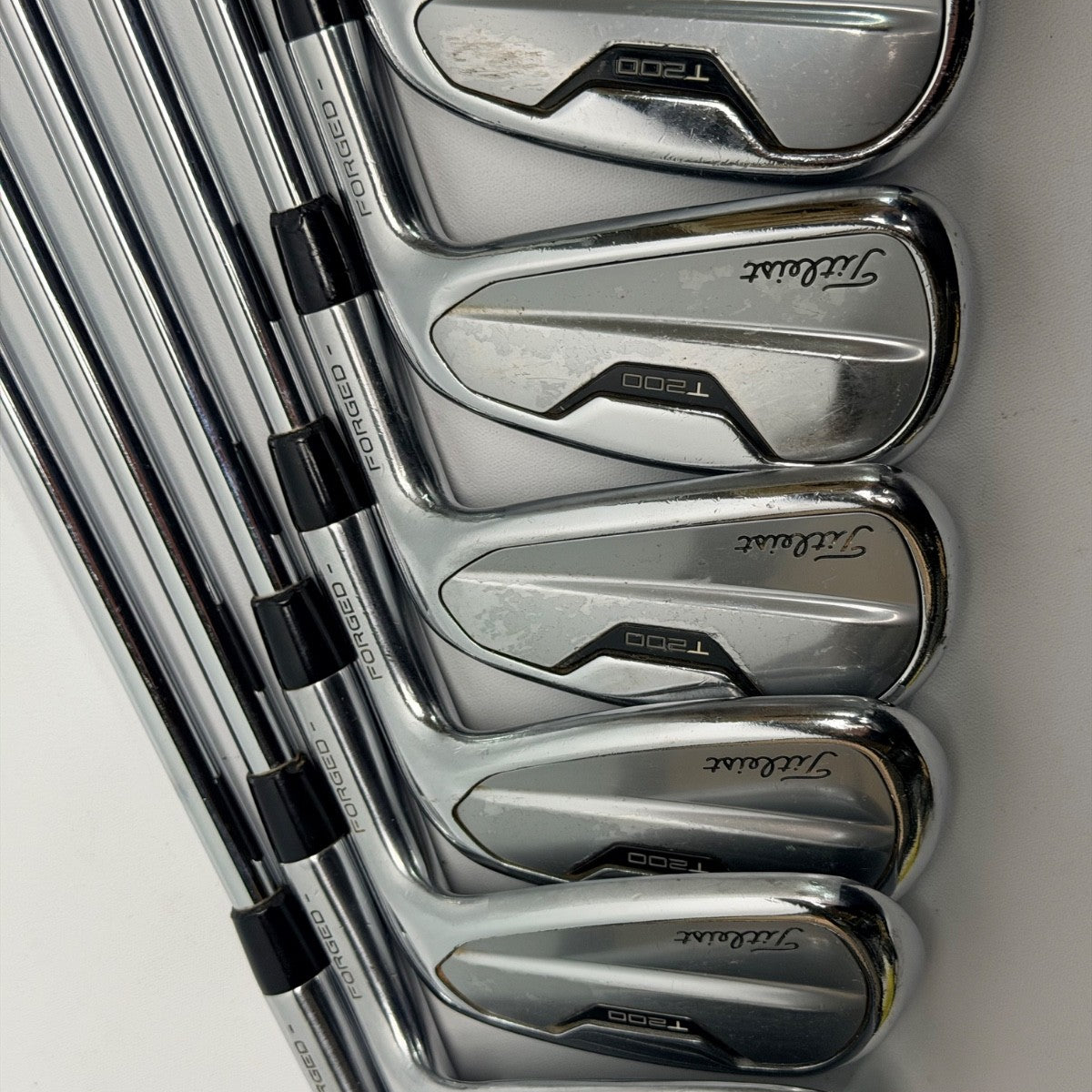 Titleist T200 Iron Set 5-GW AMT Black S300 Stiff Steel5