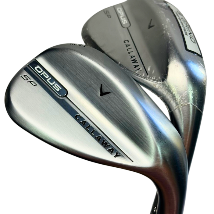 Callaway NEW Opus SP Brushed Chrome 56° 60° Wedge Set C Grind 8° Bounce DG S2000