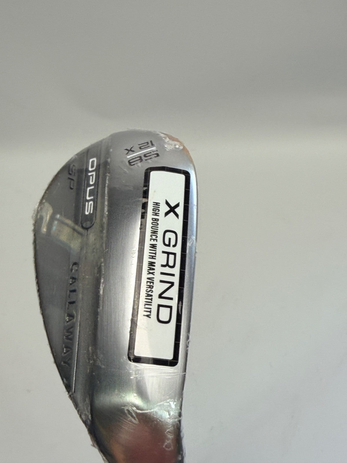 Callaway NEW Opus SP 58° Lob Wedge Brushed Chrome 12X Grind DG S2002