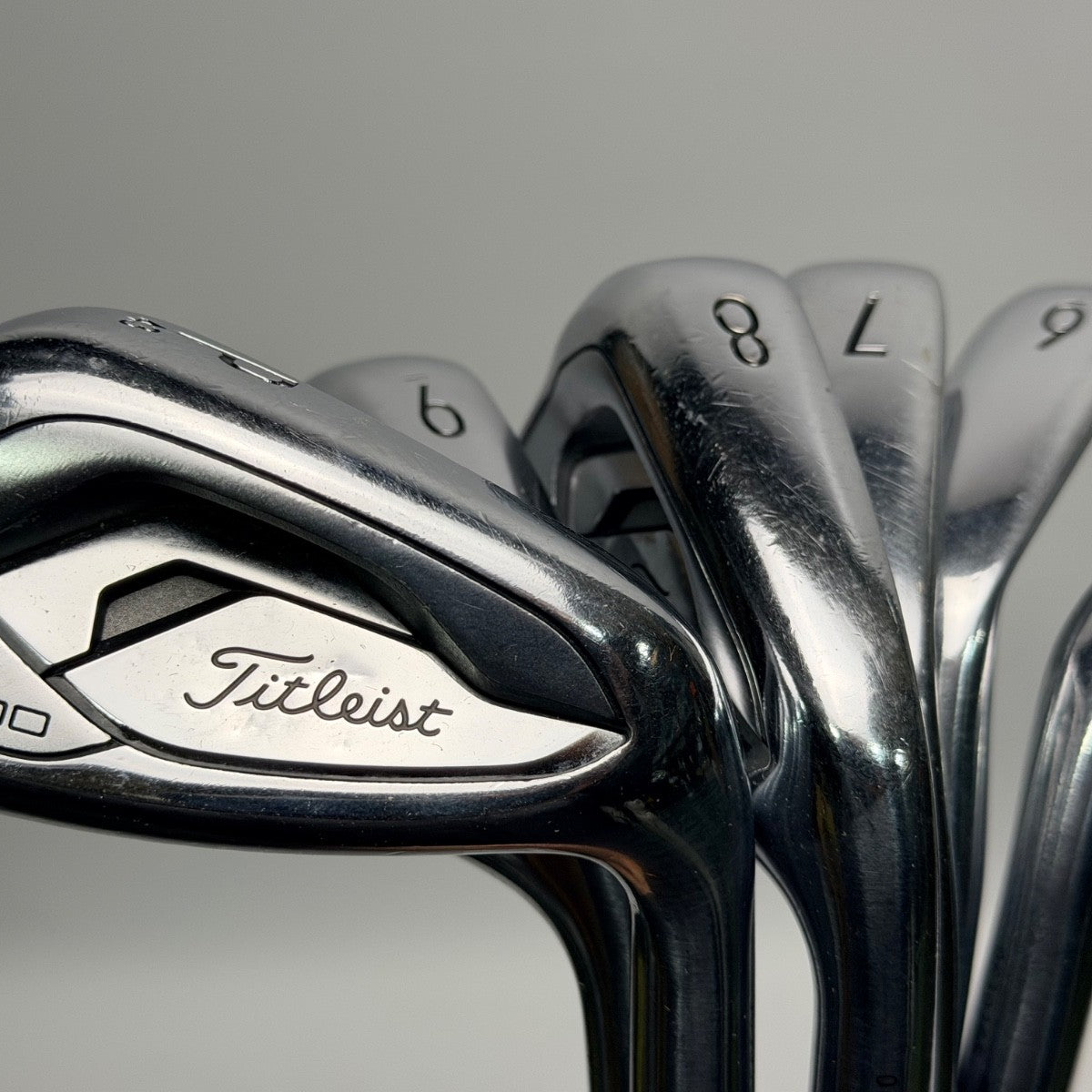 Titleist T200 Iron Set 5-PW AMT Black S300 Stiff Steel1