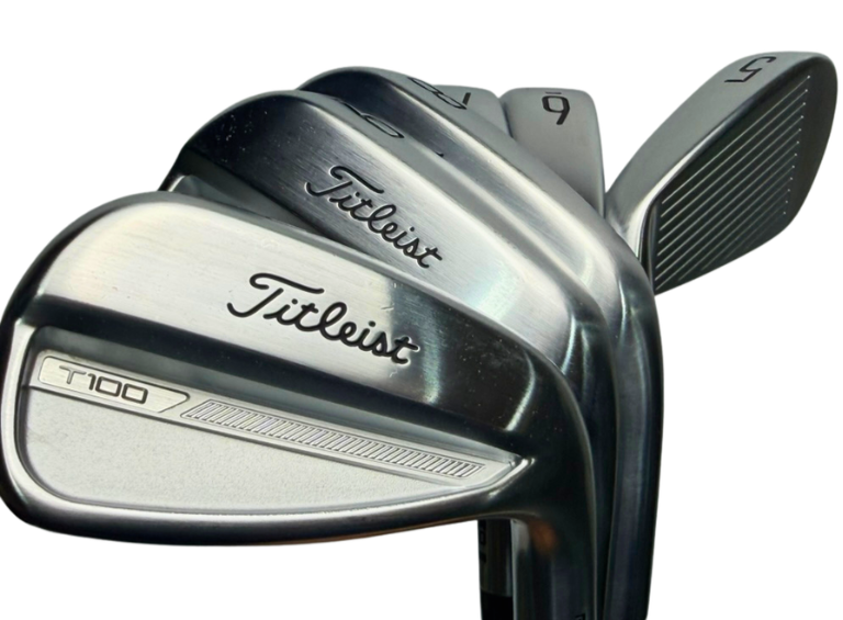 Titleist 2023 T100 Iron Set 5-PW Dynamic Gold 120 S300 Stiff0
