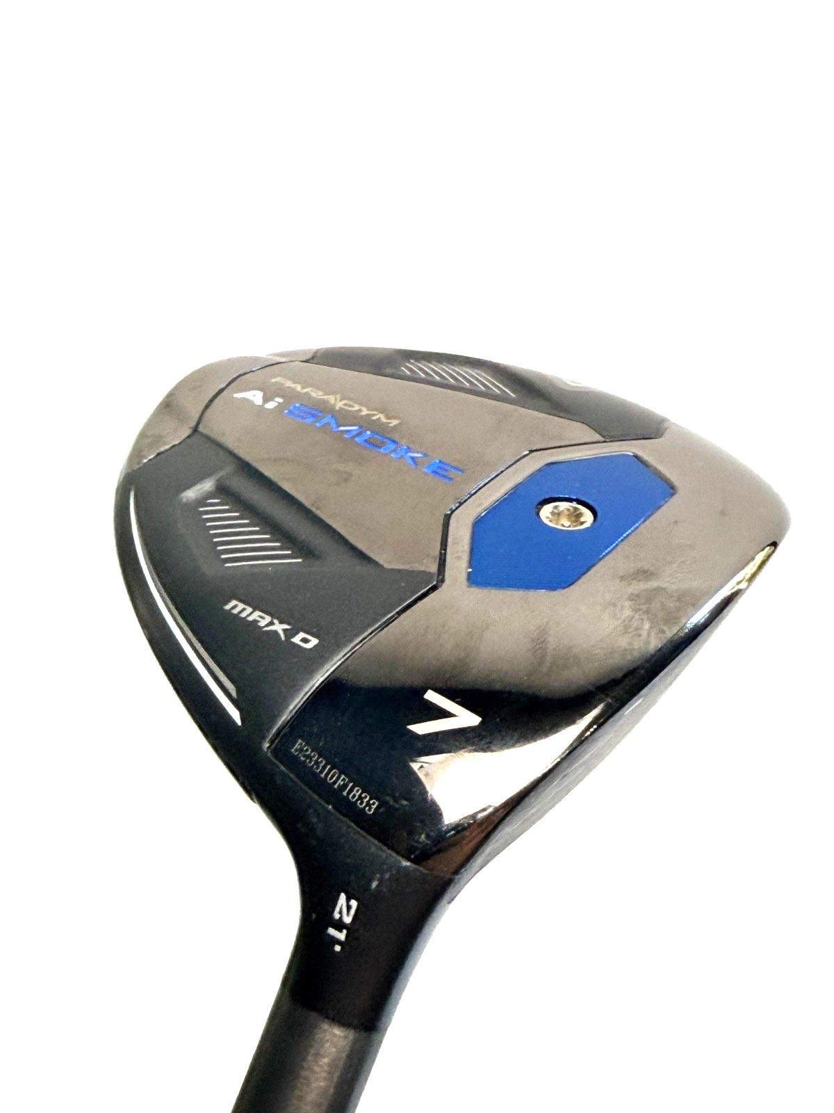 Callaway Ai Smoke Max D 7 Wood 21° Cypher Black 40g Senior Flex Fairway Wood0
