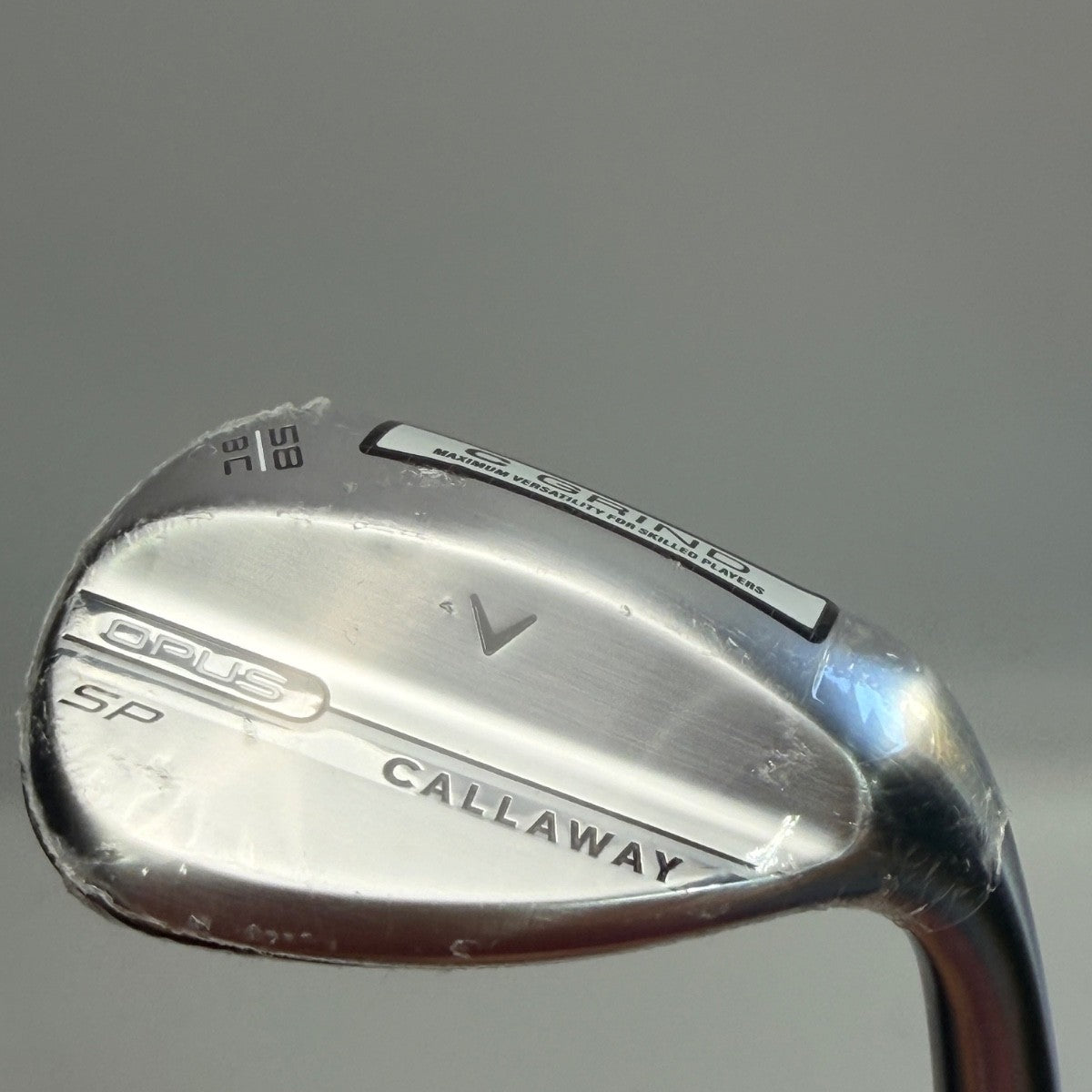 Callaway NEW Opus SP 58° Lob Wedge Brushed Chrome C Grind 8° DG S2001