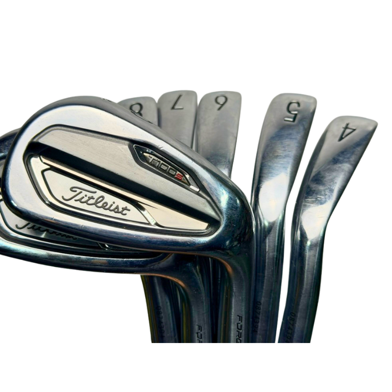 Titleist 2020 T100S Iron Set 4PW AMT Red R300 Regular Steel0