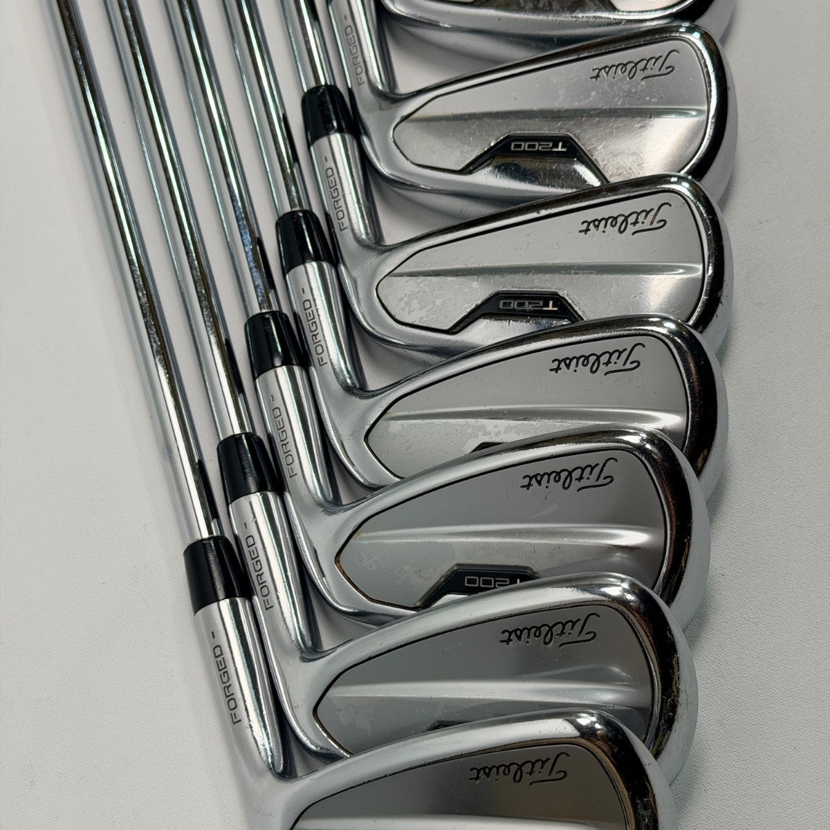 Titleist T200 Iron Set 5-GW AMT Black S300 Stiff Steel4