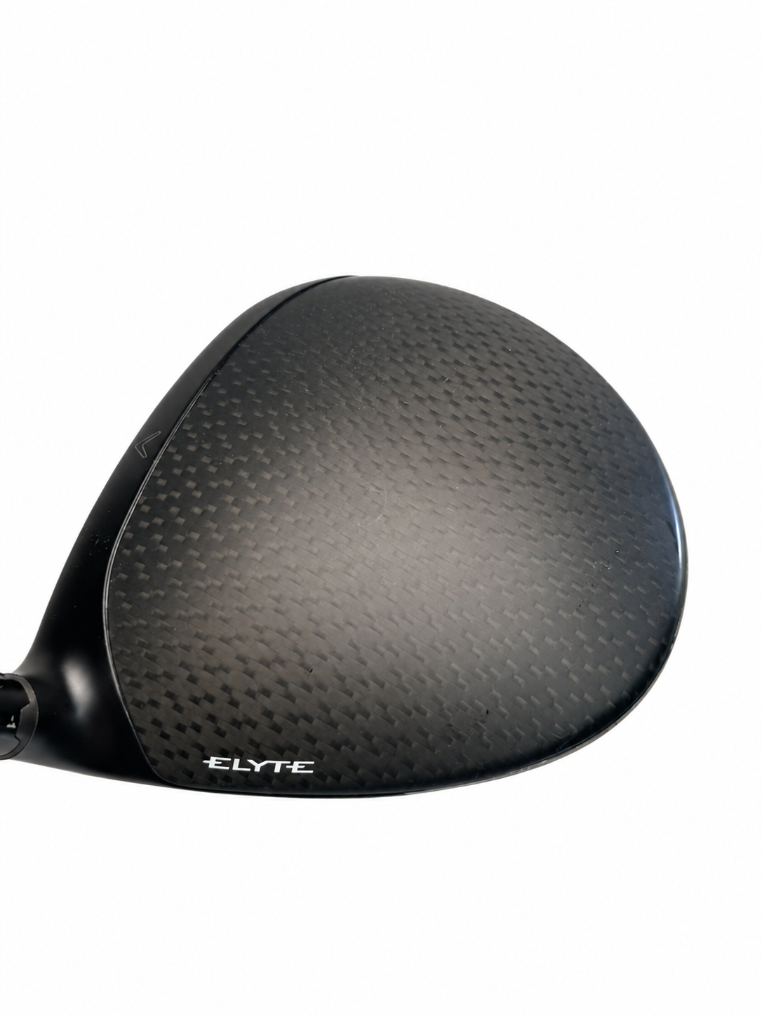 Callaway Elyte 10.5 Tensei 1K Black 65 Stiff RH used driver AI-edited white background