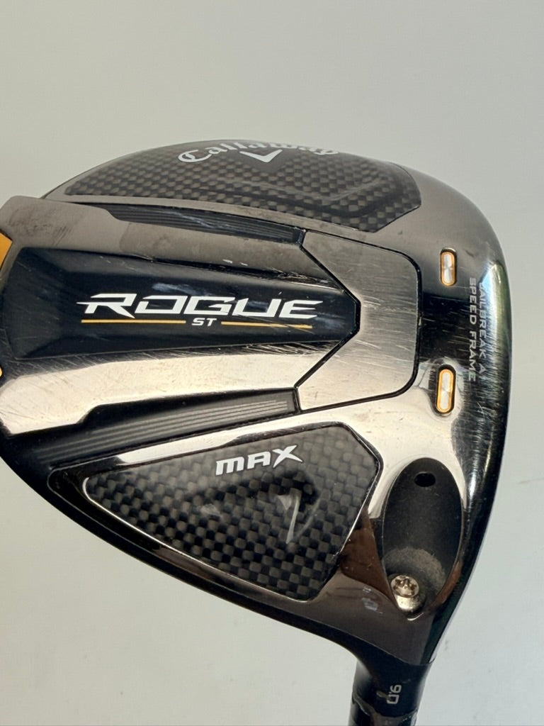 Callaway Rogue ST Max 9 HZRDUS 60 6.0 Stiff RH used driver original photo 2