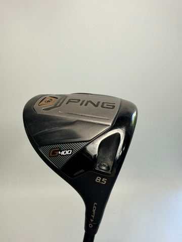 PING G400 LST 8.5 Tensei 1K Black 65 Stiff RH used driver original photo 1