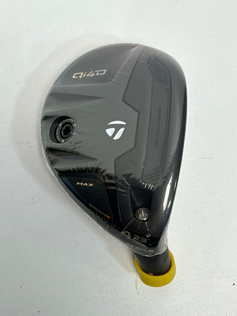 TaylorMade Qi4D MAX 4 Rescue Hybrid Head Only 23° RH photo 6