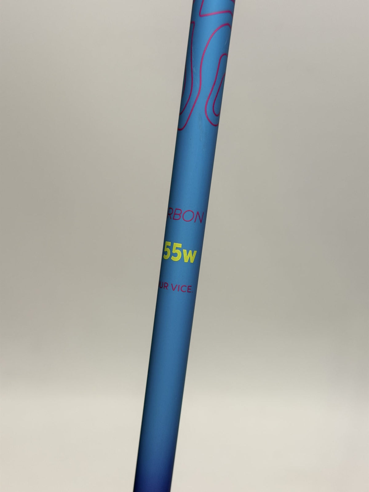 Vice 10.5 BLUE shaft driver view 10
