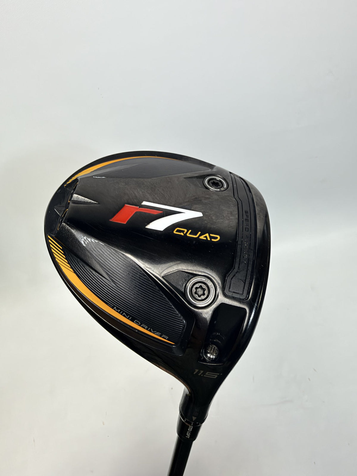 r7 Quad Mini 11.5 6S black silver grip view 4