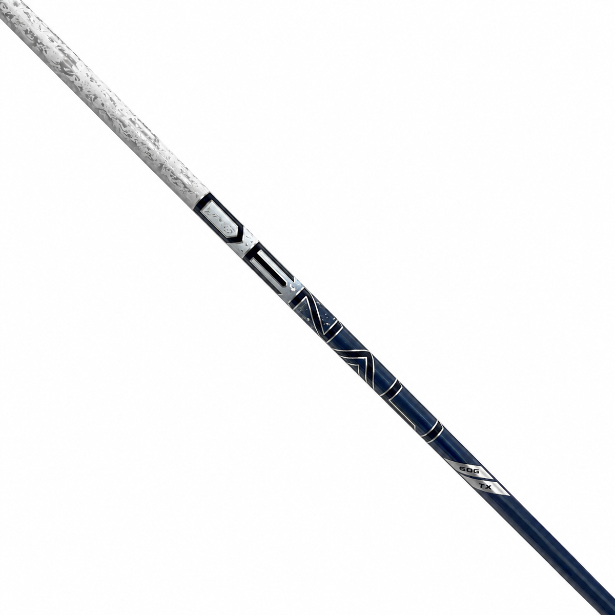 Project X Denali Blue stock reference on white; one shaft per order, selected specifications govern