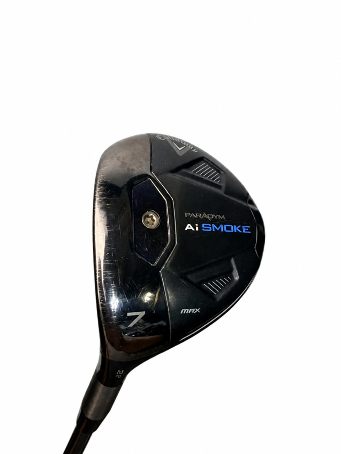 Left-handed Callaway Ai Smoke Max 7 wood HZRDUS 60g 6.0 white-background edit 2