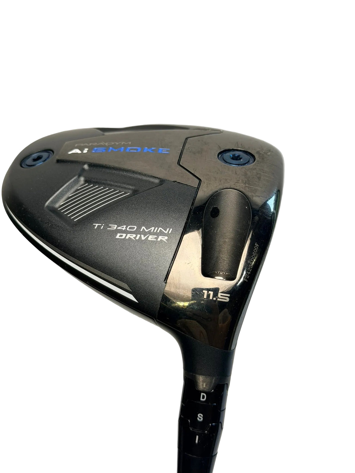 Callaway Paradym Ai Smoke Ti 340 Mini Driver 11.5 sole