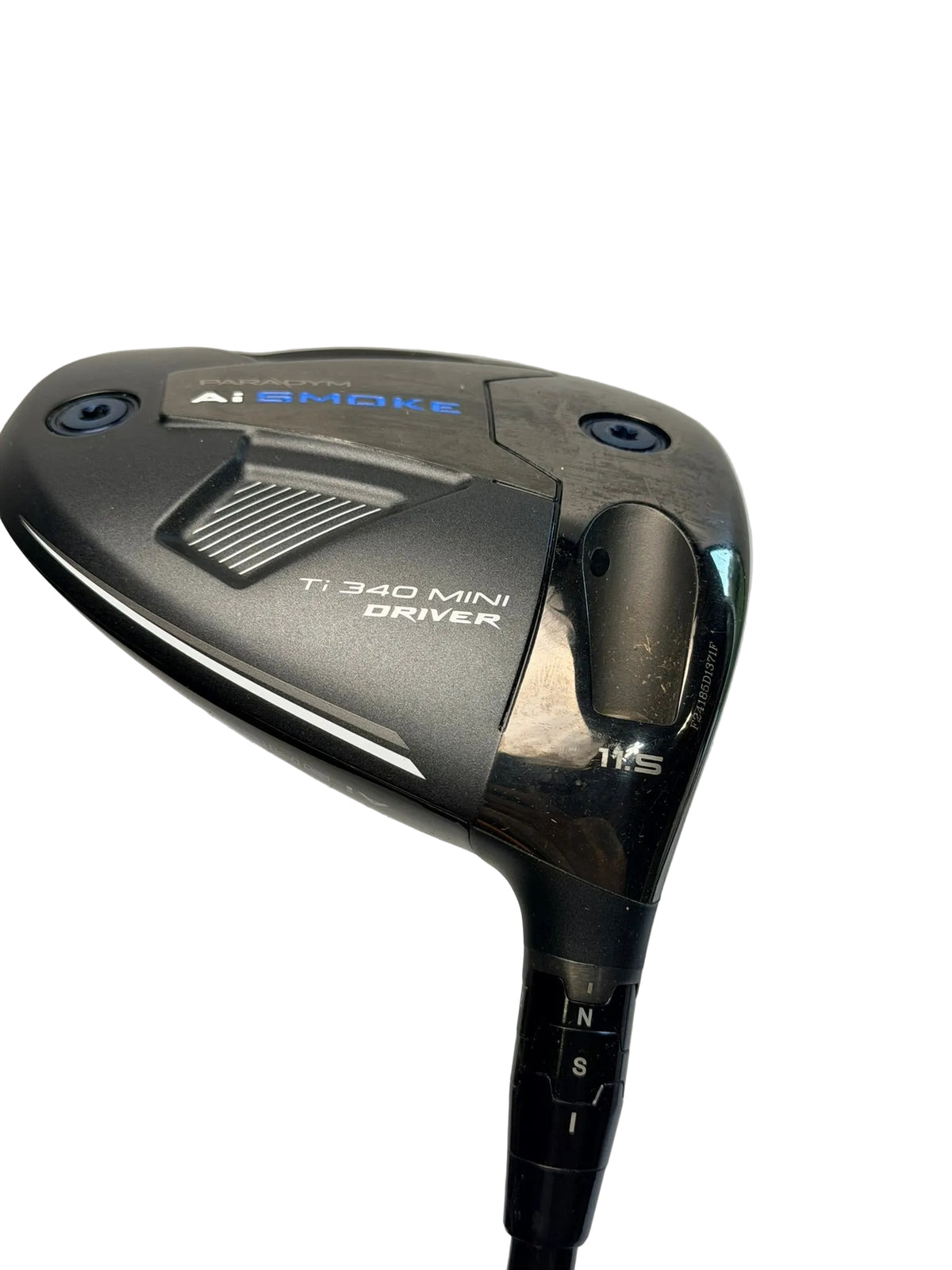 Callaway Paradym Ai Smoke Ti 340 Mini Driver 11.5° RH, Project X HZRDUS Smoke RDX Black 60G 6.5, used