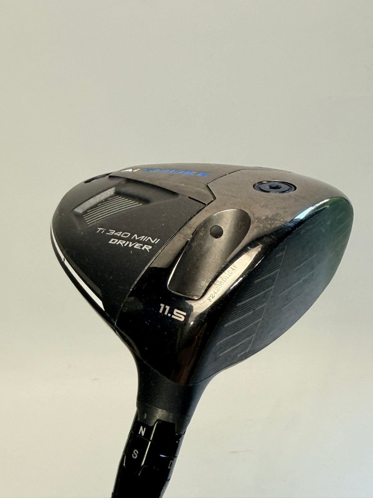 Callaway Paradym Ai Smoke Ti 340 Mini Driver 11.5° right-handed, Mitsubishi Tensei AV Series White 65 stiff, used