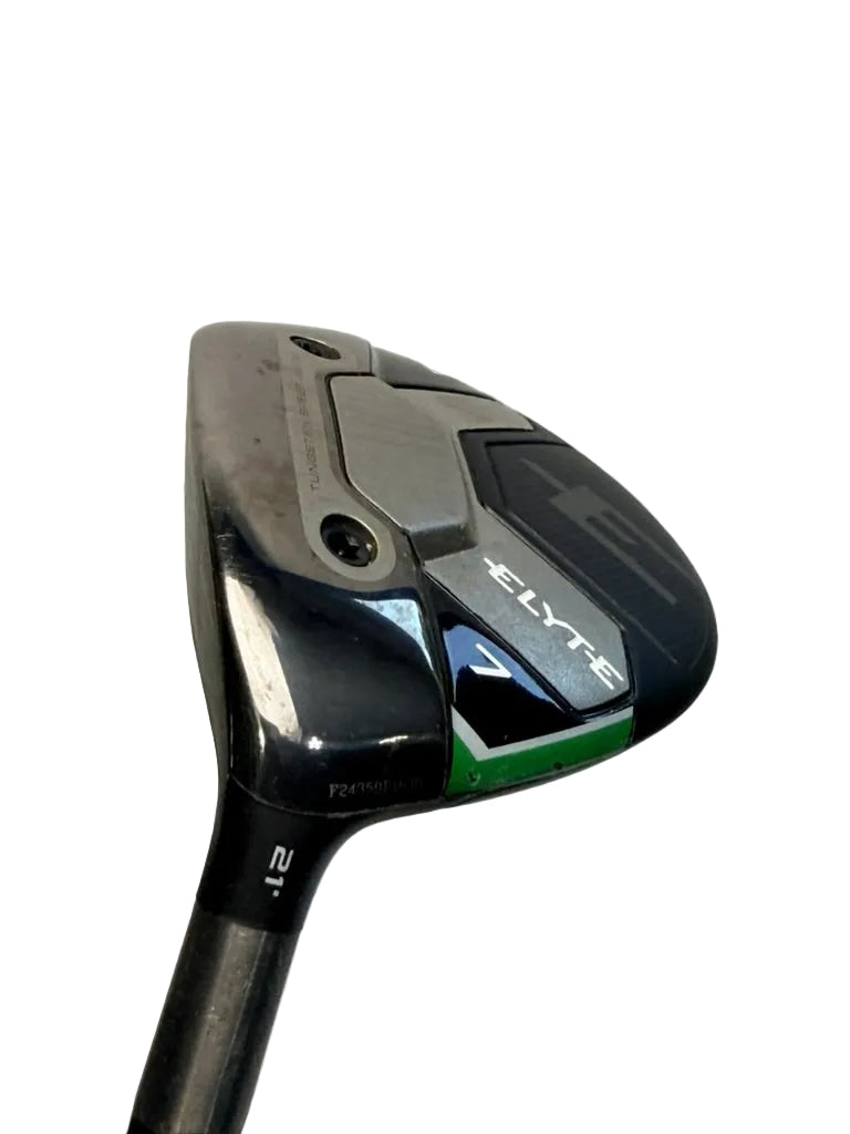 Callaway Elyte left-handed 7 wood 21 degree sole angle