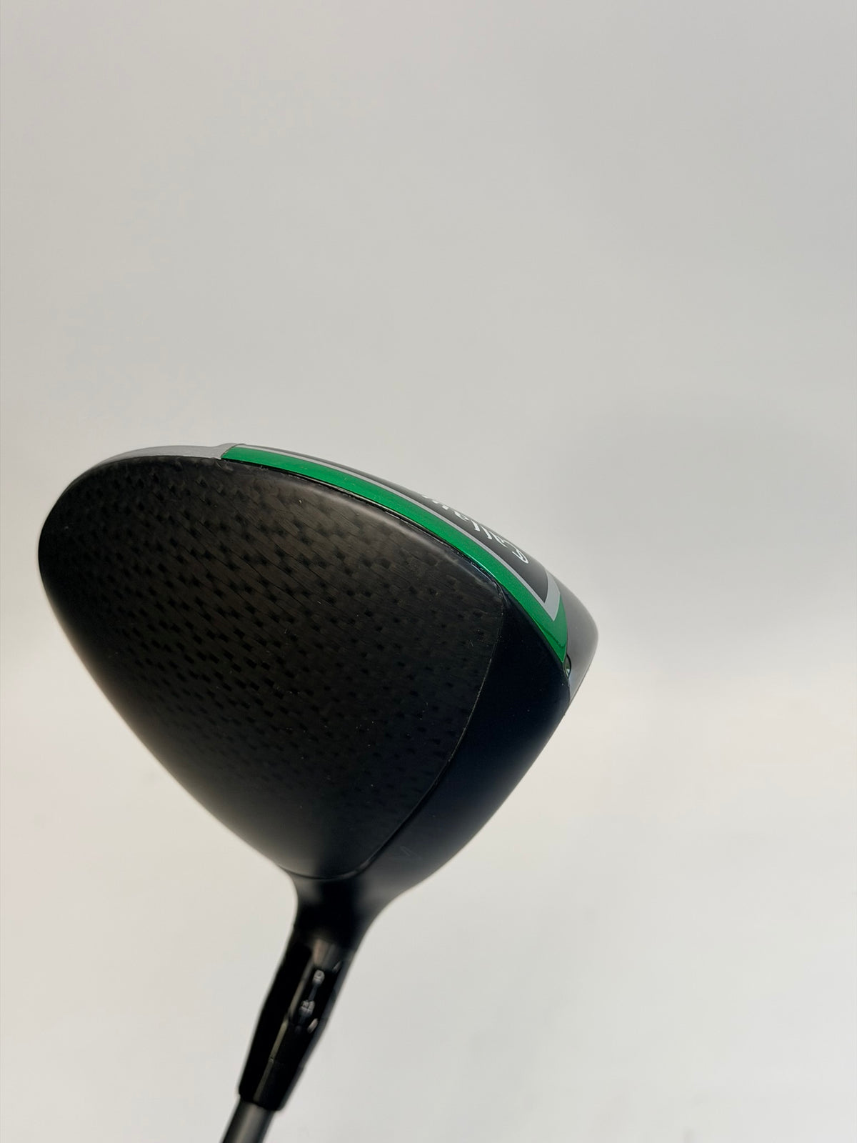 Callaway Elyte Mini Driver rear crown and green accent