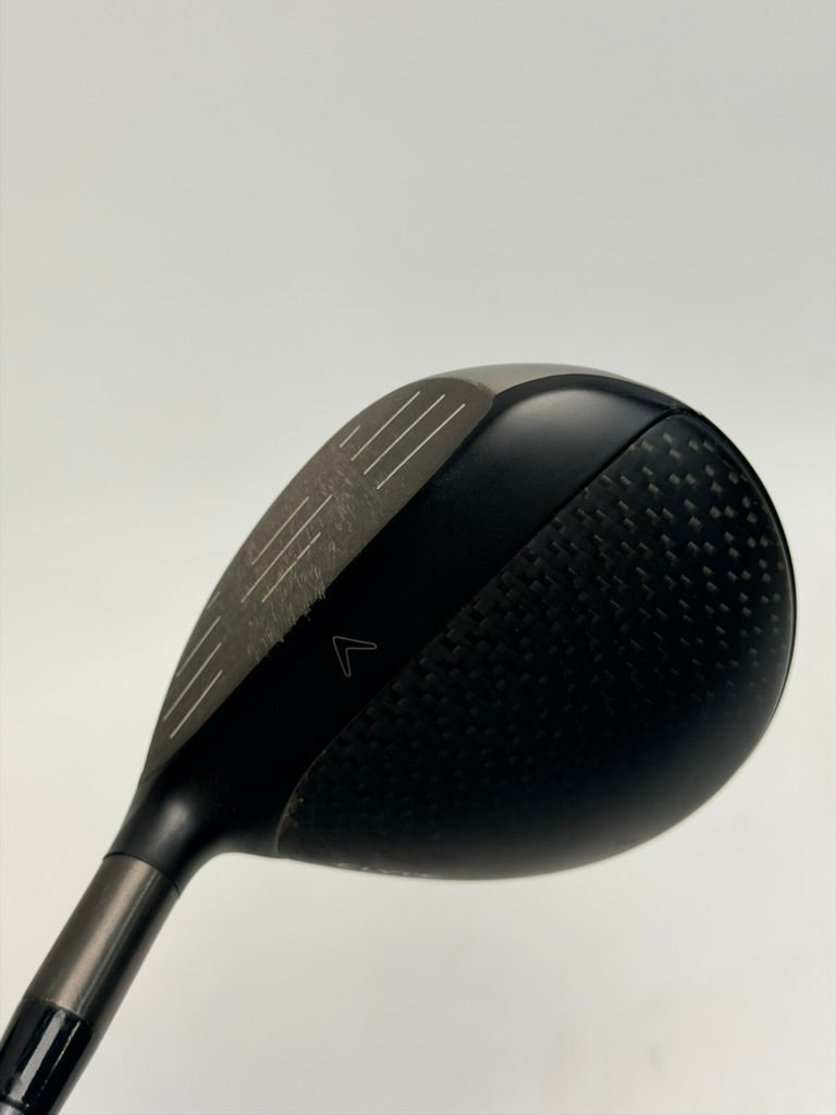 Callaway Elyte 7 wood crown and face