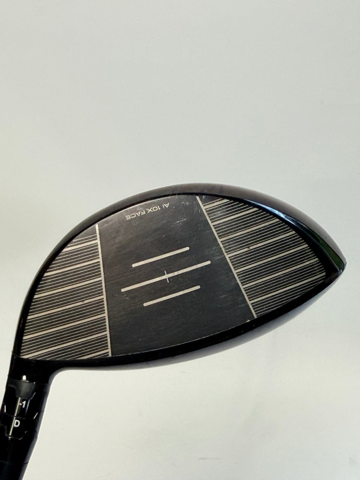 Callaway Elyte Triple Diamond Max Sandstorm driver face