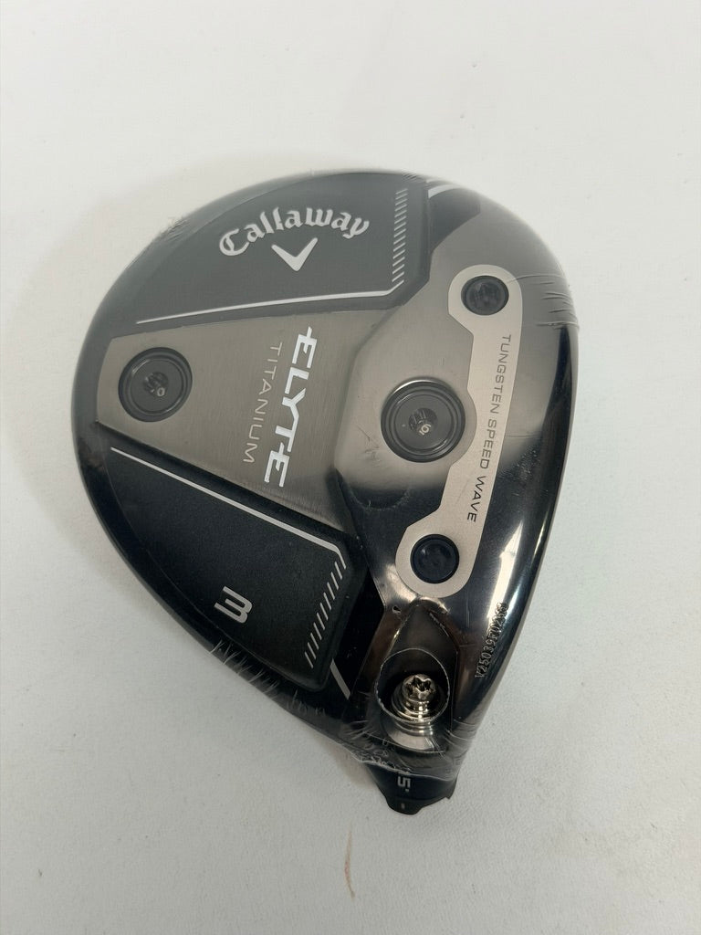 New Callaway Elyte Titanium 3 wood head 15 RH original photo 7