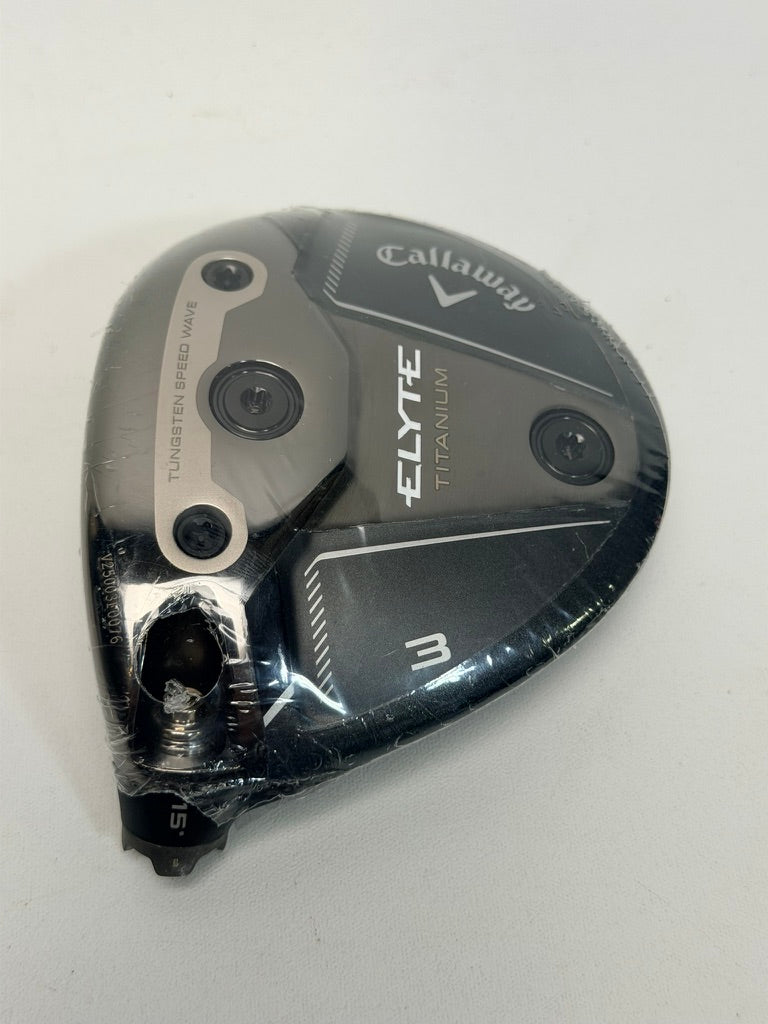 Callaway Elyte Titanium 3 wood head 15 LH original photo 6