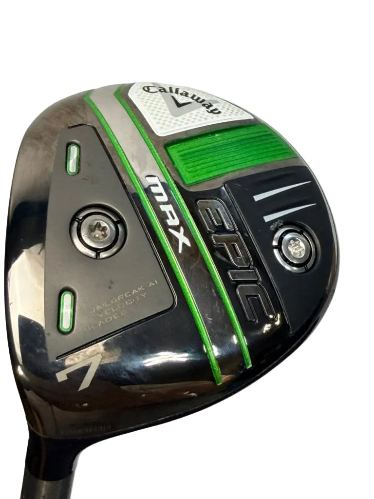 Callaway Epic Max left-handed 7 wood sole