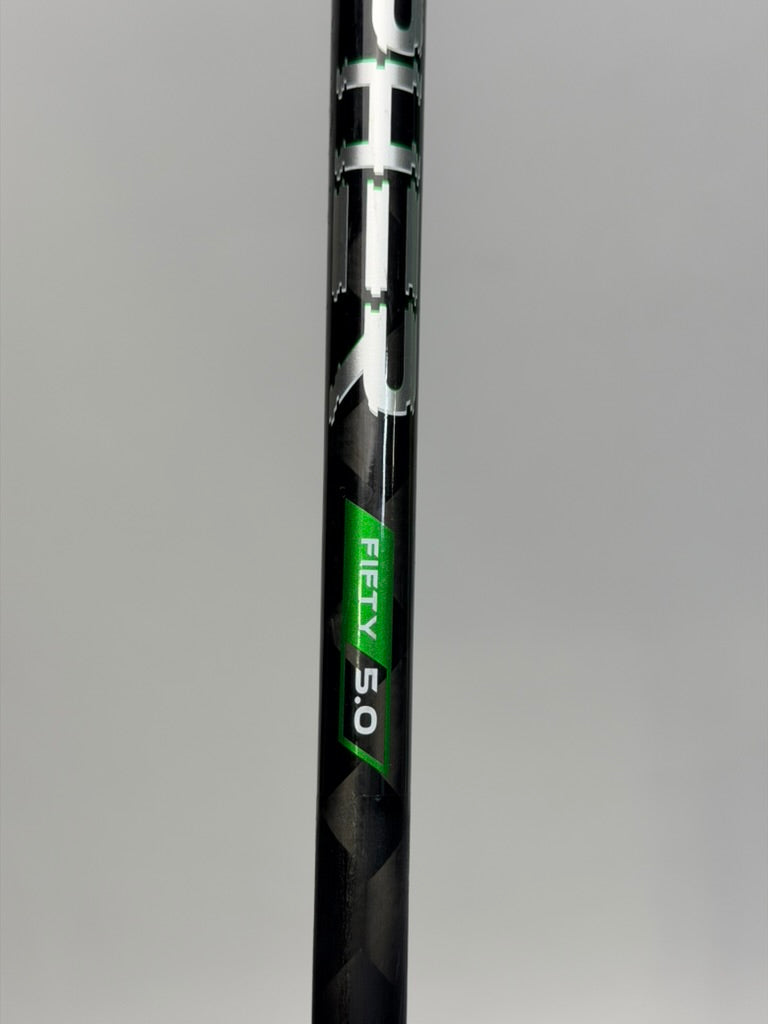Project X Cypher Fifty 5.0 shaft flex marking