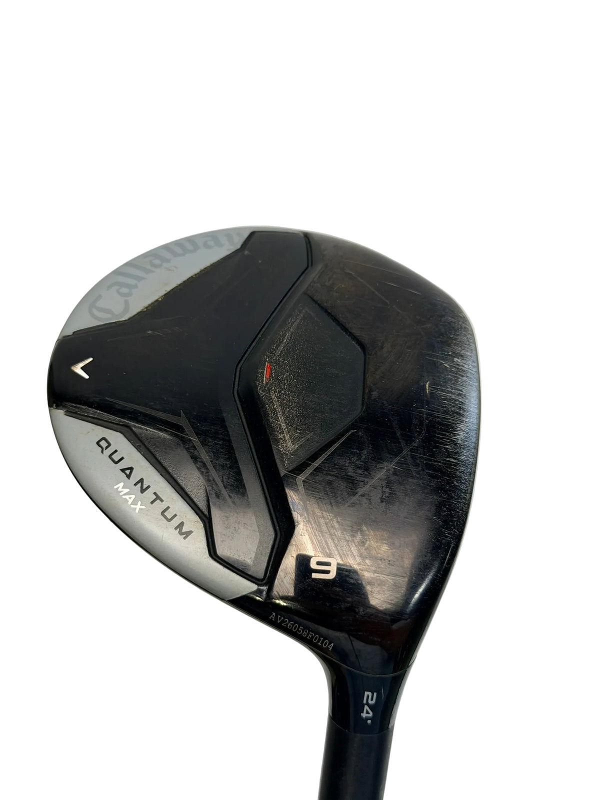 Callaway Quantum Max 9 wood sole and visible wear